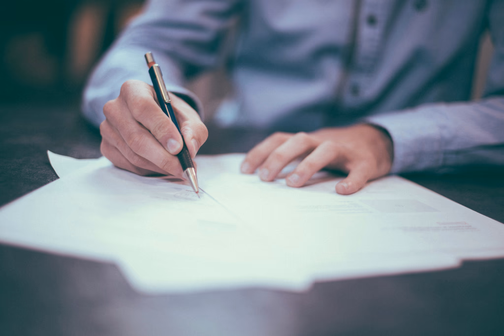 Signing estate planning documents